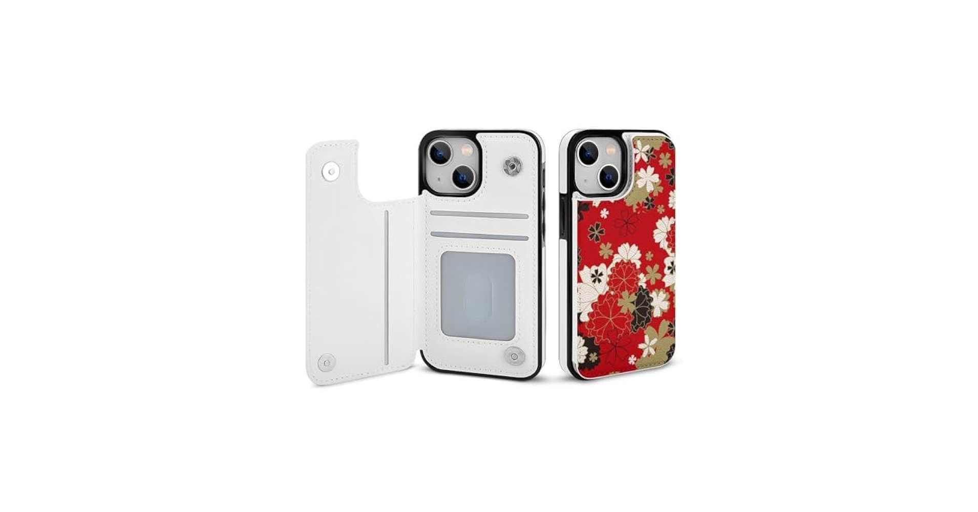 Amazon.co.jp: 【iPhone11 ケース 手帳型】 和風 和柄 花 桜