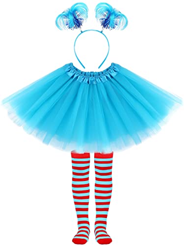 Set de 3 piezas de disfraz tutu de tul miniatura 1