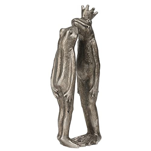 Frog Decor Garden Statue Decor Outside - Couple Kiss Statue Outside Figurines For Yard Patio Lawn Decorations Couple Frogs Front Yard Decorations Outdoor Garden Art Statues 3.5*2*8.5* Lc Lcdecohome #TOP9