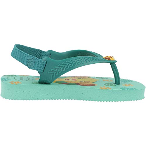 Chinelo, Havaianas, New Baby Disney Classics, Bebê Unissex, Verde Orvalho, 17/18
