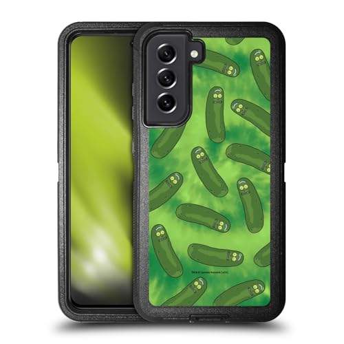 Coque Samsung S21 FE 5G ultra-blindée antichoc Rick And Morty Pickle Rick