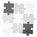 HOMOCONO Pannello Puzzle Decorativo Con Foto Pannello Espositivo Creativo Per Parete Con Immagini Decorazione Da Parete Per Ufficio Autoadesivo immagine