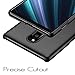 anccer Compatible for Sony Xperia 1 Case [Colorful Series] [Ultra Thin] Premium PC Material Slim Cover for Sony Xperia 1 - Black