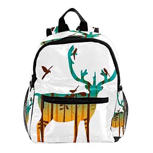 Sac à dos enfants phare nordique multicolore pour l'école et les sorties