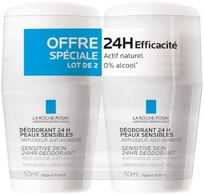 La Roche-Posay Physiological Roll-On Deodorant 24H 2 x 50ml