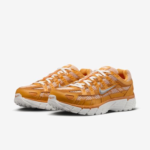 Nike Nike P-6000 Premium Shoes (HQ3641-886, Kumquat/Magma Orange/Summit White/Metallic Silver) Size 9.5