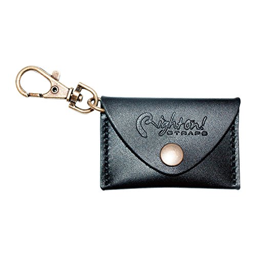 RightOn! STRAPS ピックケース PICK POUCH LEATHER BLACK - RightOn! Straps - 商品画像