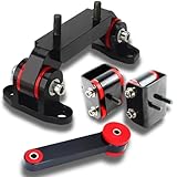 Engine Mounts & Transmission Mount & Pitch Mount 4PCS Fit for Subaru 1993-2011 Regular Impreza | 2002-2014 Subaru WRX | 2004-2018 STI | 2005-2009 Legacy GT | 2004-2013 Forester XT
