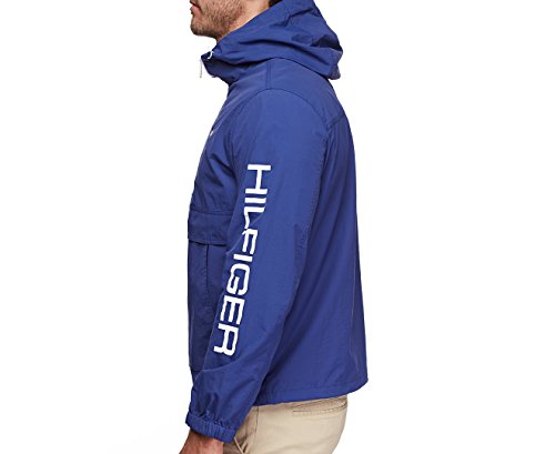 Image of Tommy Hilfiger Men's Retro Lightweight Taslan Popover Jacket