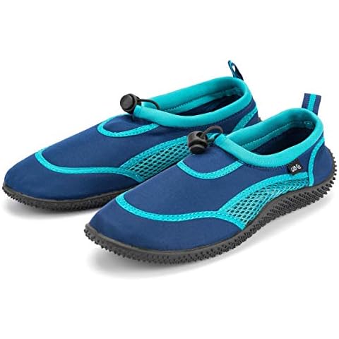 Urban Beach Ladies Aqua Shoes with Toggle Cover