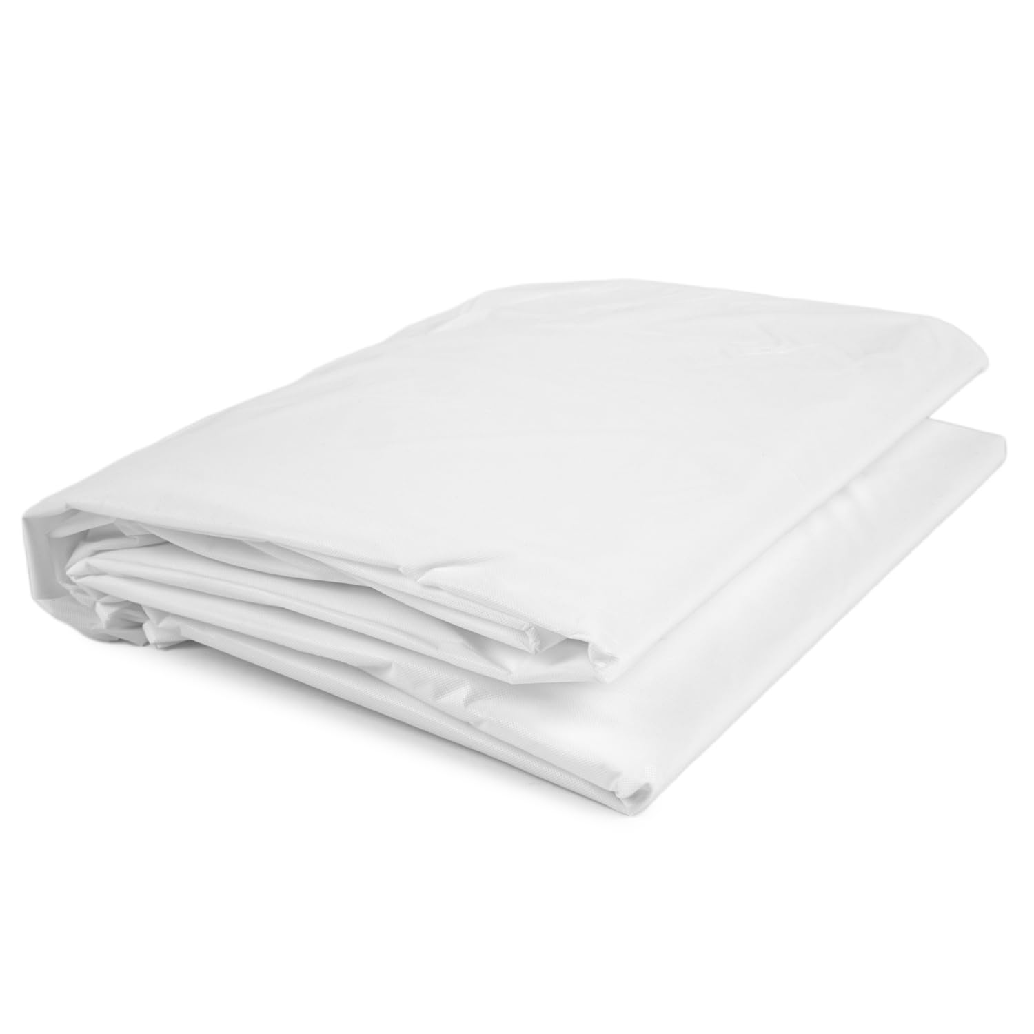Mattress Protector Cover Queen Size White Fitted Plastic Durable Spill Leak Protection