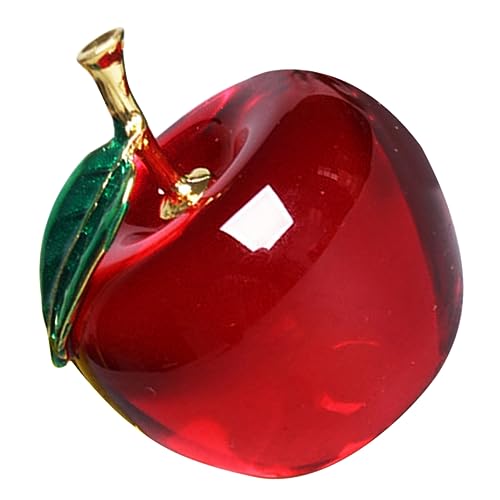 Sculpture de pommes en cristal pour célébrer l'harmonie et la créativité chez soi
