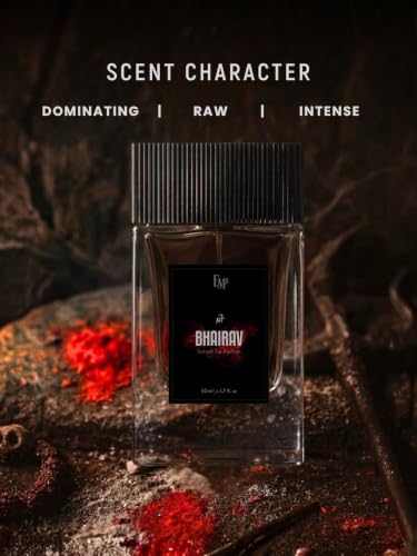 Image of EM5 Bhairav Extrait De Parfum for Men | Tobacco Oud | Strong & Long Lasting | 50ml