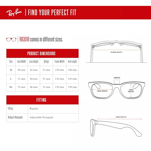 Image of Ray-Ban RB3016 CLUBMASTER Sunglasses For Men For Women +BUNDLE with ACCESSORY EYEWEAR KIT
