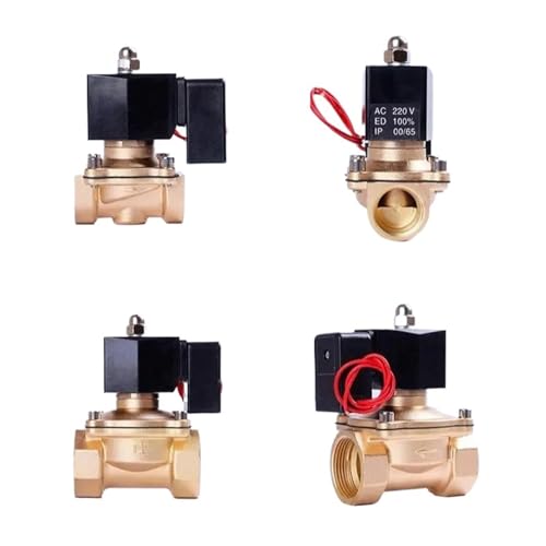Électrovanne 3/8 laiton normalement fermée électrovanne eau 24V - 2