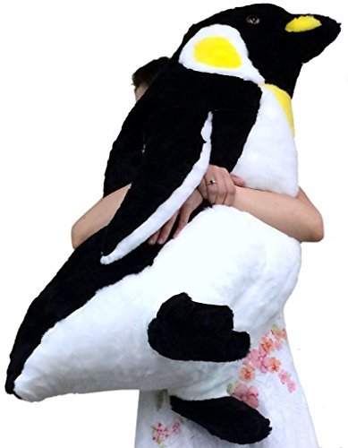 American Made Giant Stuffed Penguin 30 Inch Big Soft Stuffed Animal Made In Usa America #TOP7