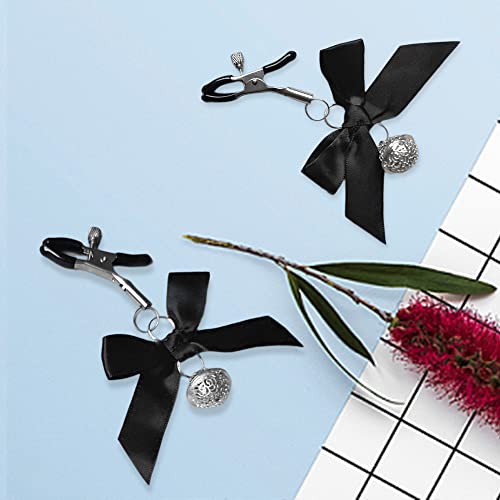 サムコス SM 乳首クリップ ニップルクリップ 胸クリップ SM 乳首クリッパー金属チェーン 大人のおもちゃ 乳枷 調教 過激 男女兼用 (シルバー) - 画像4