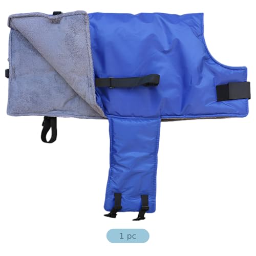 Abrigo protector de pantorrilla de 87 x 70 cm resistente al viento 5
