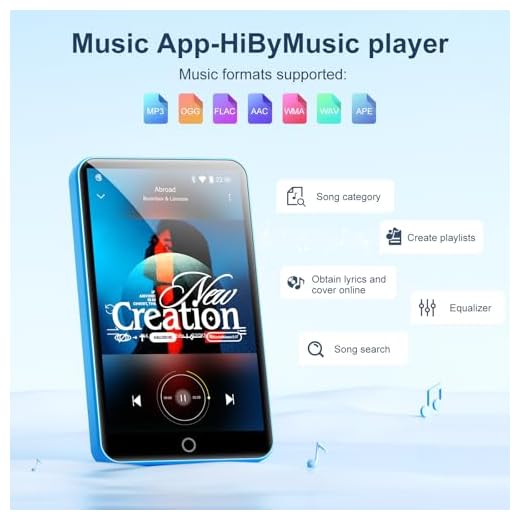 80GB Bluetooth MP3 Player with WiFi