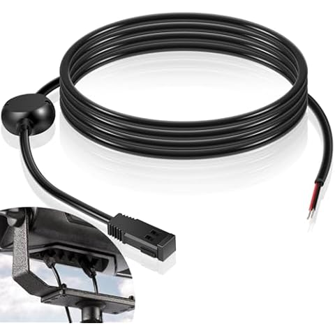 Power Cord for Humminbird PC11 Filtered Power Cable 720057-1 for All Helix 8/9/10/12/15, 800/900/1100 Series, 797, 798 (6 Feet) Cover