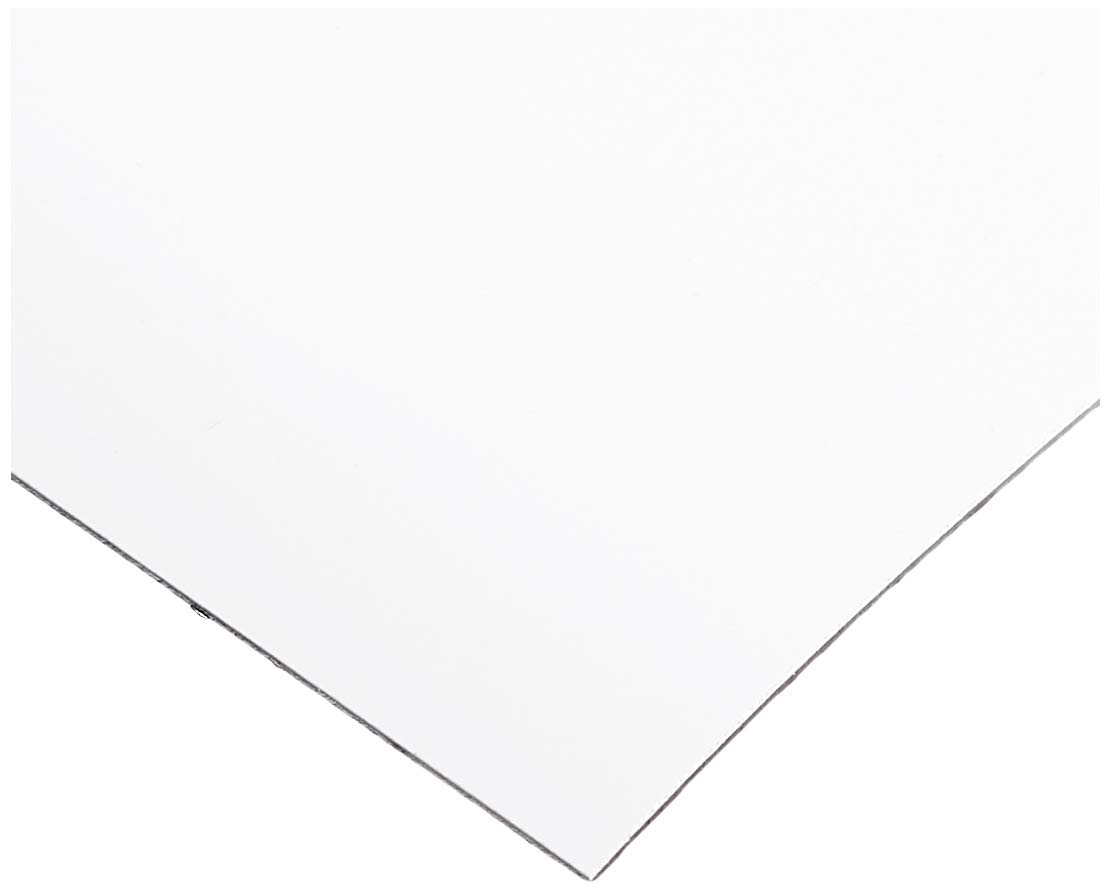 First4magnets MFL10060(GWD)-100 - Etichette magnetiche flessibili, con superficie lucida bianca da pulire con un panno, 100 x 60 x 0,76 mm, 100 pz