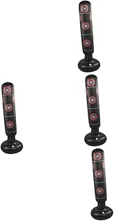 Sosoport 4 Pçs Coluna De Boxe Inflável Brinquedos Infláveis Crianças Kickstand Brinquedos Para Crianças Coluna De Boxe Tumbler Vertical Boxe Saco De Boxe Para Crianças Tumbler Coluna