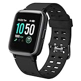 【Compatibilidad y Garantía】Este smartwatch es compatible con Android 4.4 / iOS i8.2 o superior. Ofrecemos una garantía de 24 meses. Para cualquier duda, por favor, contacte con nosotros.