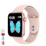 DAM. Smartwatch T500 Plus multideportivo con Monitor cardiaco Color : Oro Rosa