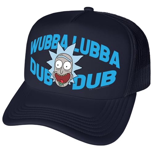 Popfunk Rick and Morty Wubba Lubba Dub Foam Snapback Trucker Hat - Unisex