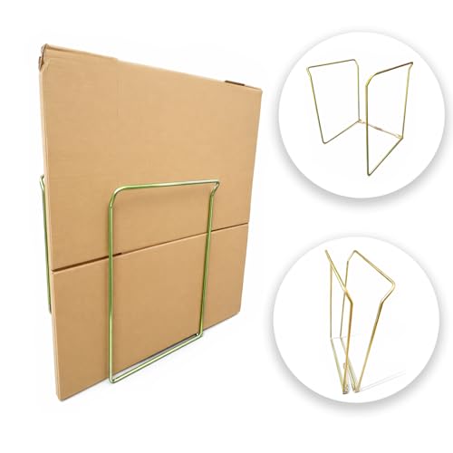 Foldable Storage Logistics Storage Bag Rack for Cardboard Boxes, Galvanized Iron Alloy, Holds 32 Carton Boxes, Multi-Purpose Organizer Logistics and Clothing, Anti-Rust Solid Sturdy Studios