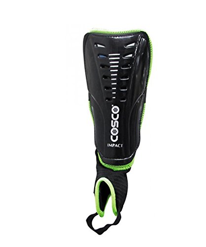 Cosco Impact Football Shinguard, Senior (Green/Black)-image-41