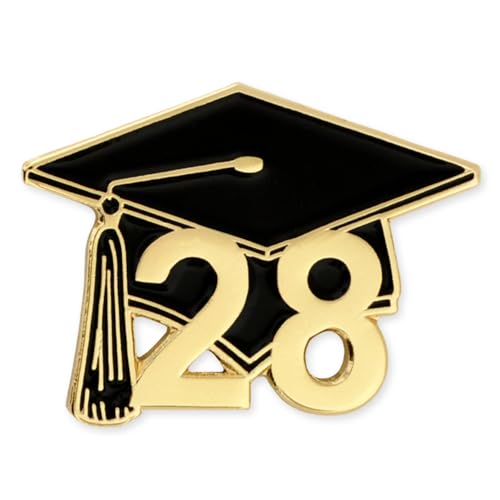 Image of PinMart Class Graduation Cap School Student Enamel Lapel Pin