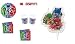 Produktbild Arcobalenoparty Super Pigiamini Party-Set für 16 Gäste, für Geburtstage, Tischdeko PJ Mask, Umfang 16 Teller, 16 Becher, 20 Servietten, 1 Tischdecke, Kerze