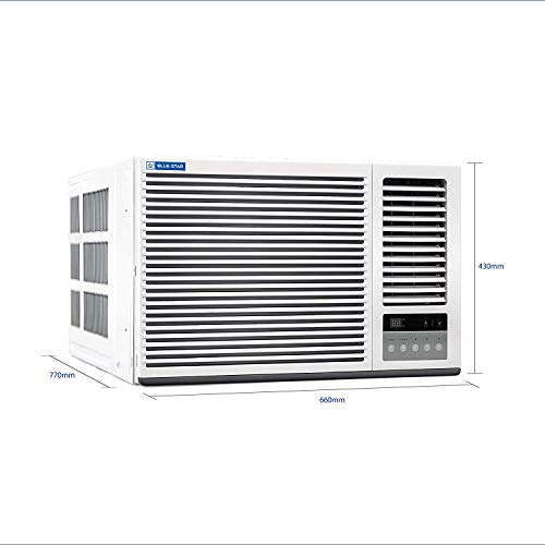 Image of Blue Star 1.5 Ton 5 Star Window AC (Copper, 5W18GBT, White)