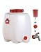 Produktbild Graf Getränkefass Oval 60 Liter mit Messing Auslaufhahn 3/4" und Gärspund