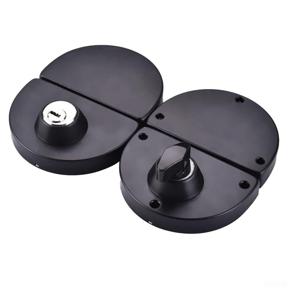Double serrure de porte en acier inoxydable, quincaillerie architecturale mate
