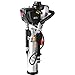 VEVOR 37.77cc Gas-Powered T Post Driver, 4-Stroke Engine Gasoline Fence Piling Pounder, with 3 Post Driving Head(45/55/88 mm), 1000W Portable Piledriver For Farm, Ranch Fencing, Road Improvements