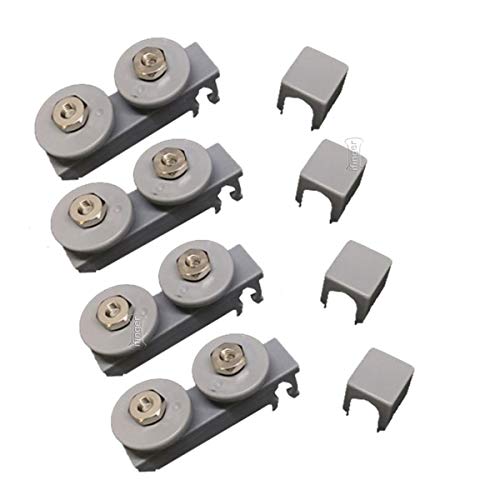 IFINGER Soporte rodamiento Mampara Supra Plata Brillo Compatible