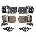 1968-72 Chevelle Upper, Lower Door Hinges and Bolt Kit