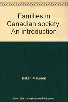 Paperback Families in Canadian society: An introduction Book
