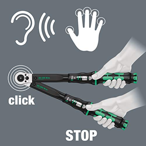 Clé dynamométrique réglable Wera Click-Torque C 2 pour serrage droite gauche - 7