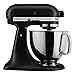 KitchenAid Artisan Series 5 Quart Tilt Head Stand Mixer with Pouring Shield KSM150PS, Matte Black -  KSM150PSBM