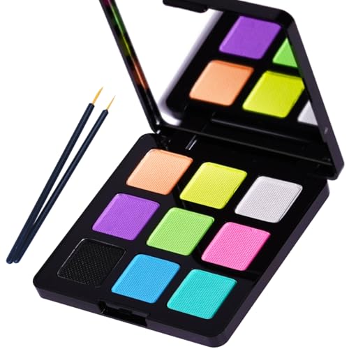 Bowitzki 9 Colors Water Activated Eyeliner Hydra Liner Graphic Cake Aqua Eye Liner Retro Makeup
