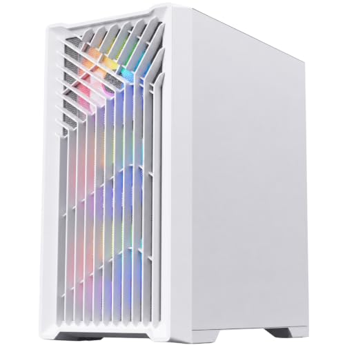 Image of Gaming Desktop PC, Intel 12th Gen up to 4.30 GHz, AMD Radeon RX 580 8G GDDR5, 16GB DDR5 4800 MHz RAM, 1TB M.2 NVME SSD, Windows 11 Pro, WiFi 6, Bluetooth 5.0, VR Ready, RGB Fans x4