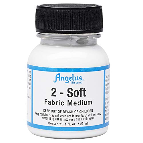 La Mejor Recopilación de Pinturas para tejidos y telas - solo los mejores. 44 Angelus Medio Diluyente para Acrílico Soft 29 ml