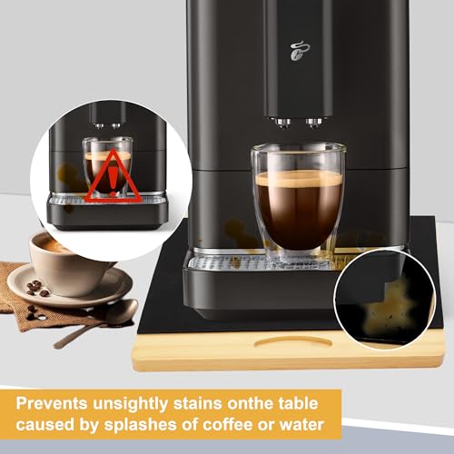 MinBoo Bamboo Appliance Slider,Sliding Tray for Coffee Maker, Kitchen Countertop Appliance Rolling Tray,Slides Easily from Under The Cabinet,Wide - Small (12" Wx10 D) by MinBoo - Image 6