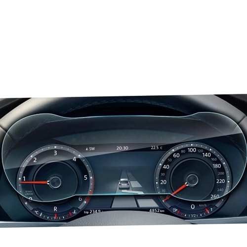 Protector pantalla Tiguan 2018 cristal templado 12,3 pulgadas para pantalla LCD salpicadero
