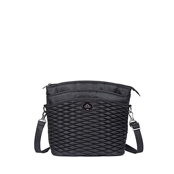 Lug-Adagio-Destination-Tote-Botanical-Black Carousel XL Crossbody Bag