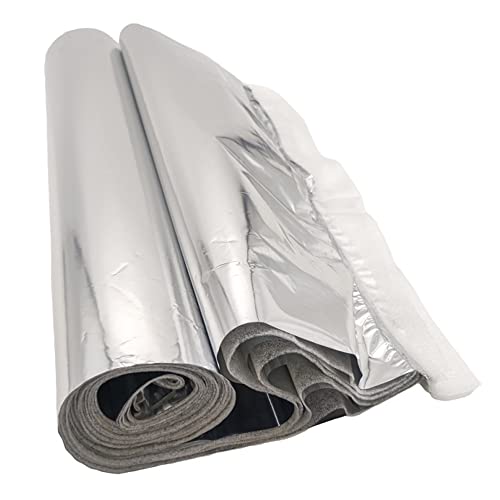Aislante Térmico Reflexivo Multicapa Aluminio 100% (9 capas) Barrera de Vapor. Aislamiento térmico y acústico de viviendas, tejados, buhardilla, trasteros, sótanos