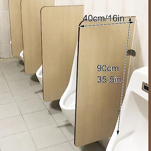 Urinal Screen Toilet Partition, Hotel/Public Restroom Waterproof Urinal Partition Divider,Wall-Mounted Men's Urinal Privacy Screen, Wall Divider for Hotels/Offices/Bars (Color : 1P